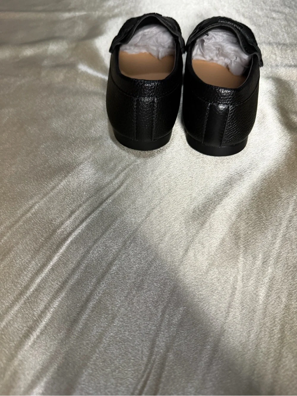 KULAGE Black Pebbled Leather Slip-On Loafers for Size Boys 12.5 NWOT
